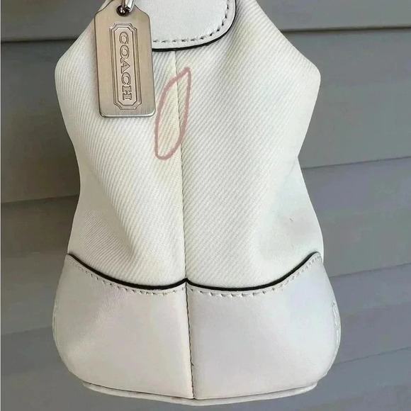 Y2K Coach Off-White Mini Bag - Picture 9 of 12